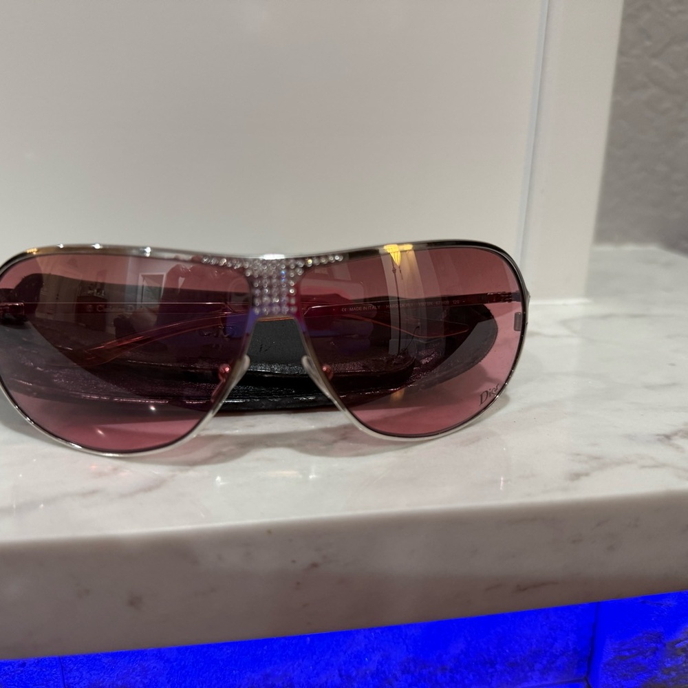 Dior Pink lens Sunglasses